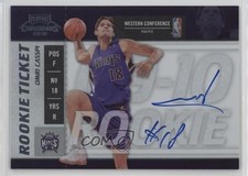 2009-10 Playoff Contenders Rookie Ticket Omri Casspi #120 Rookie Auto RC