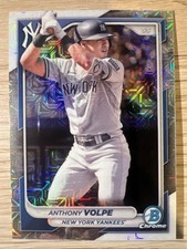 2024 Bowman Chrome MOJO REFRACTOR - Anthony Volpe #76 New York Yankees
