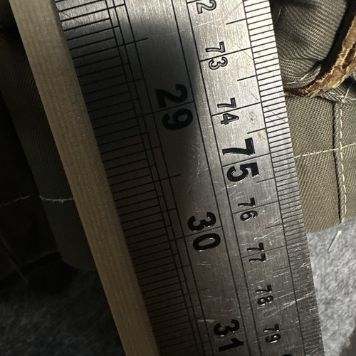 Vintage Burberry Trenchcoat Herren Gr. 54 Porsum Nova Check gefüttert olivgrün - Bild 23 von 24