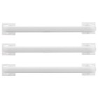 3 Pcs Self Adhesive Towel Holder Storage for Bathroom Dish Plastic Rack