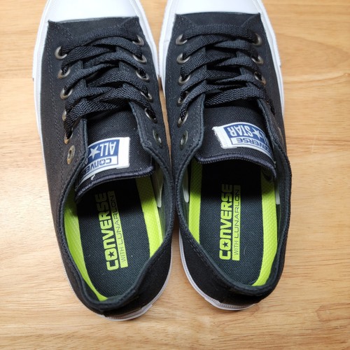 Converse Schuhe Damengröße 8 Chuck II All Star Canvas Turnschuhe schwarz - Bild 8 von 13