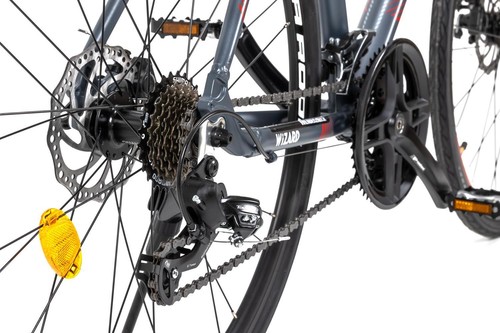 28 Zoll Cross Speed Bike Wizard Ranger 1.3 Shimano 21 Gang Disc Rh 54cm - Bild 7 von 9