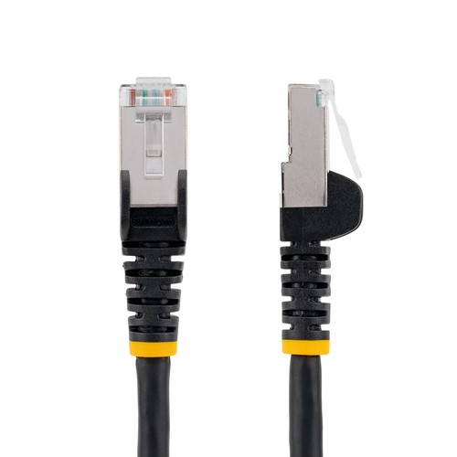 Câble Réseau Rigide UTP 6ème Catégorie Startech NLBK-5M-CAT6A-PATCH - Photo 1/1
