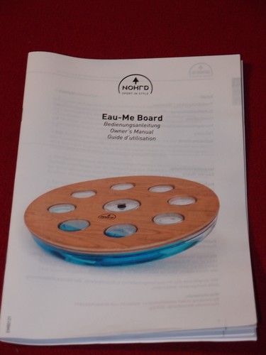 NOHrD Balance Board Nußbaum Indoor Fitness Neuwertig! - Bild 5 von 11