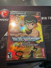 Yu Yu Hakusho Ghost Files Dark Tournament PlayStation 2 PS2 Complete CIB Tested