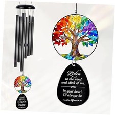 Memorial Wind Chimes Gifts for Loss of Mom Dad, Sympathy Gifts for Loss of