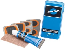 Park Tool VP-1 Illustrated Bicycle Inner Tube Patch Kit with Vulcanizing Fluid