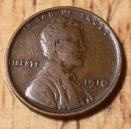 Lincoln Wheat Cent  1910. P VF #9