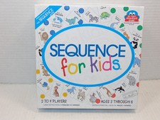 Sequence for Kids Strategy Board Game " No Reading Required" by Jax 2001