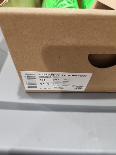 Nike Zoom Mercurial Superfly 9 CR7 Academy FG Fußballschuhe - Green Strike Größe 10 - Bild 13 von 13
