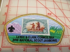 Lewis & Clark Council 2010 Jamboree JSP collectible patch (yB)