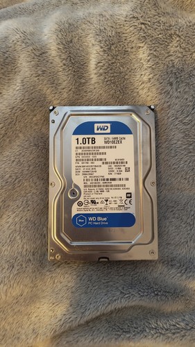 Western Digital Blue WD10EZEX - 1TB 3.5" Desktop Hard Drive SATA 100% Health