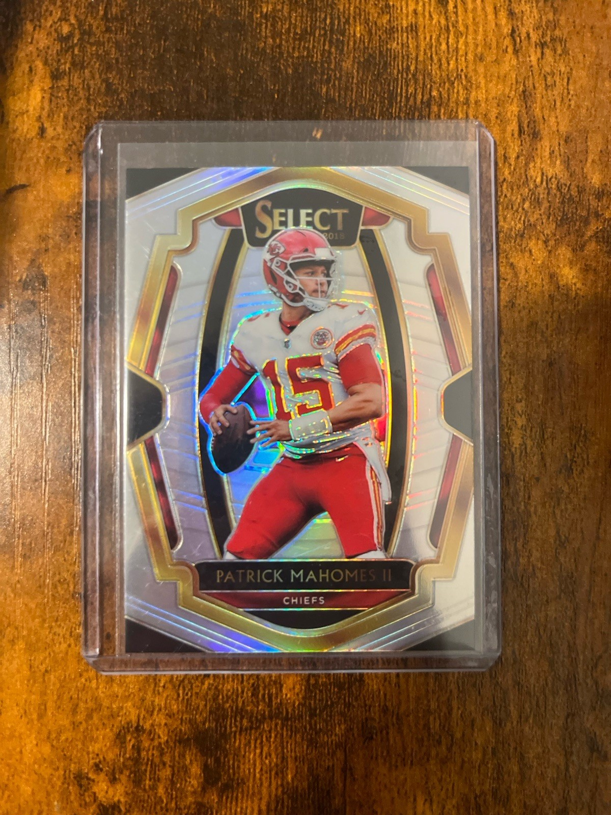 2018 Panini Select - Premier Level Patrick Mahomes II #104 Silver Prizm