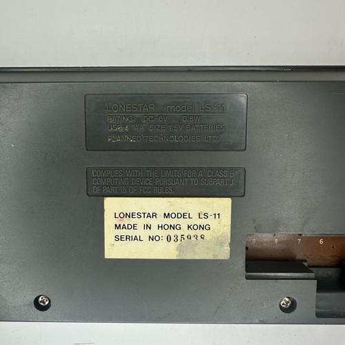 Lonestar LS-11 Keyboard Synth Pat(ch) Lone Star Vintage Piano Synthesizer Works! - Picture 7 of 8