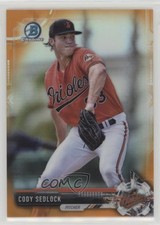 2017 Bowman Chrome Prospects Orange Refractor 20/25 Cody Sedlock #BCP90 0f8