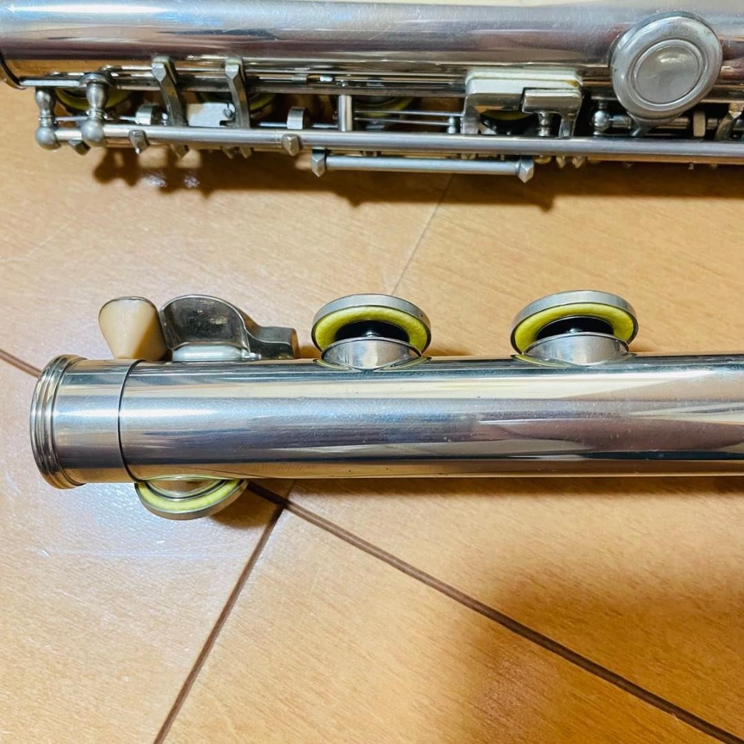 フルート　ニッカンYFL211 YAMAHA Flute Yfl-211 Silver Plating w/ Hard Case Used