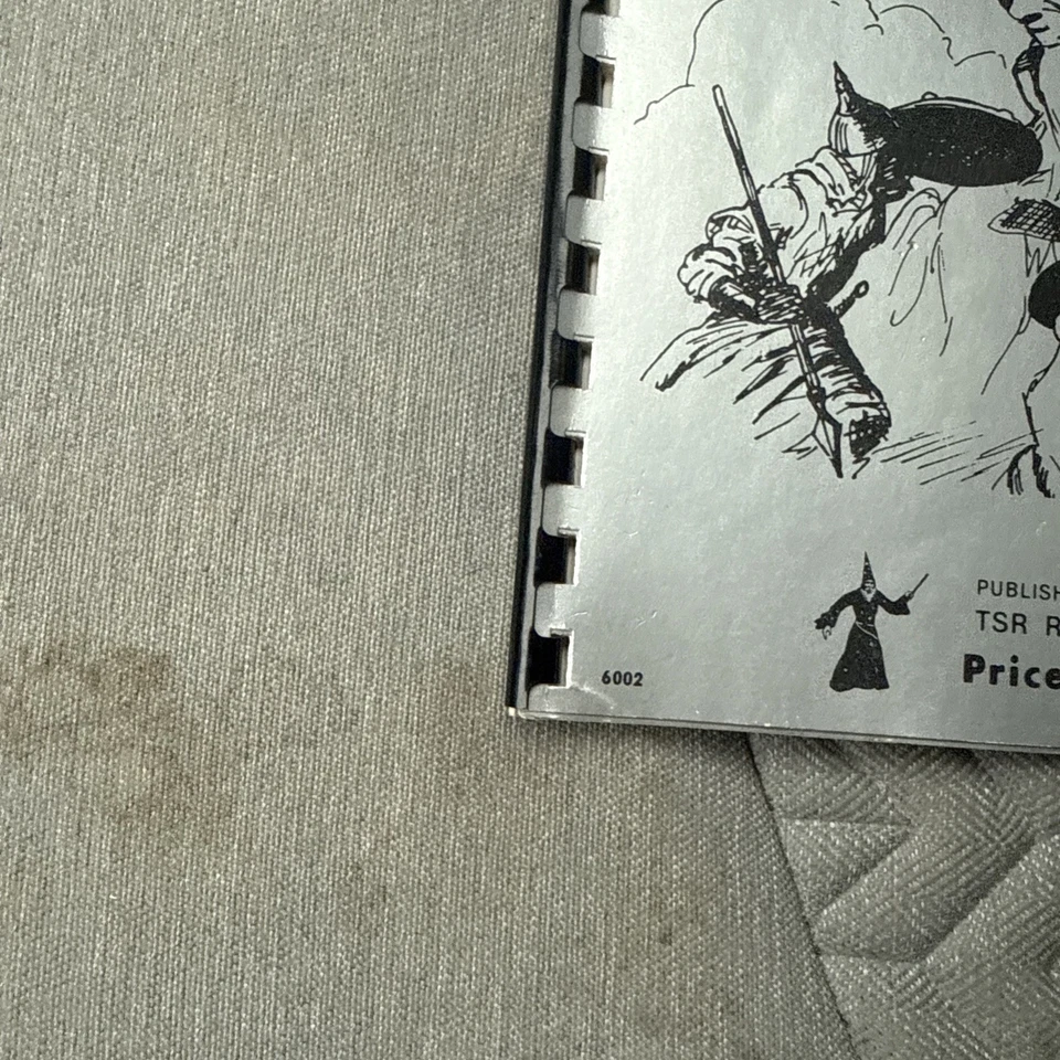 Chainmail Miniatures Rules 3rd Ed. 7th Printing Gygax TSR Dungeons & Dragons D&D - Image 4 of 4