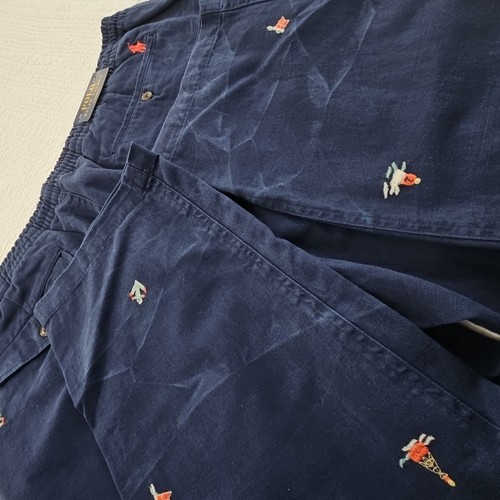 Polo Ralph Lauren Jogger Para Hombre 2XLT Azul Marino Náutico Elástico Botón Cordón NUEVO - Imagen 19 de 20