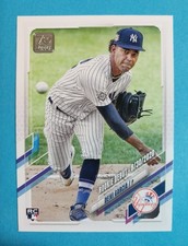 2021 Topps Update Series Rookie Debut Deivi Garcia RC #US259 New York Yankees