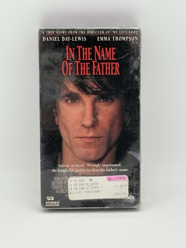 1994 In The Name Of The Father VHS Daniel Day Lewis Emma Thompson Waterseal - 第 1/6 張圖片