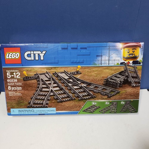LEGO City 60238 Switch Tracks Tren de Carga Nuevo Juego Sellado de Fábrica - Imagen 1 de 7
