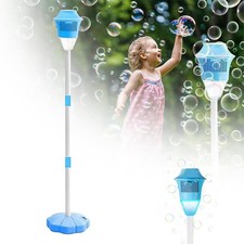 Fully automatic rose and sunflower street light bubble machine Blue