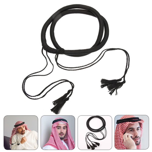 Headband Man Middle Eastern Scarf for Men Arab Costume Accessories - Bild 3 von 12
