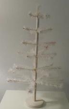Bethany Lowe 24" Two Tone Pink Christmas/Easter/Valentine Holiday Feather Tree