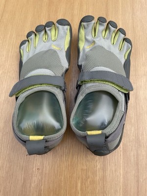 Vibram FiveFingers Sprint Barefoot Running Shoes Gray/Green W145