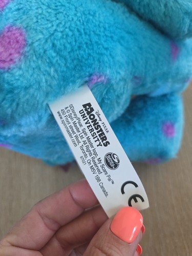 Monsters University Sully sprechendes 14 Zoll Stofftier Plüschtier Disney Pixar Spin Master - Bild 3 von 4