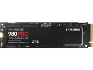 Samsung 980 PRO 1TB NVMe Internal SSD with Heatsink - Black (MZ-V8P1T0CW)