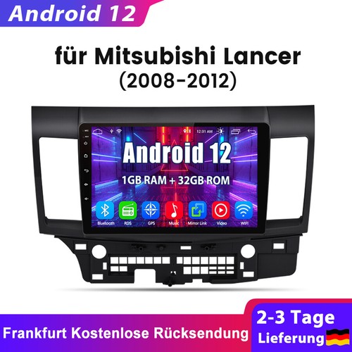 Für Mitsubishi Lancer 2008-2012 10" Android Autoradio GPS Navi WIFI BT DAB+ SWC - Bild 1 von 13
