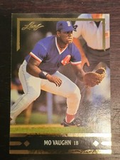 1991 Leaf Gold Leaf Rookies Bonus Mo Vaughn #BC7 Boston Red Sox 