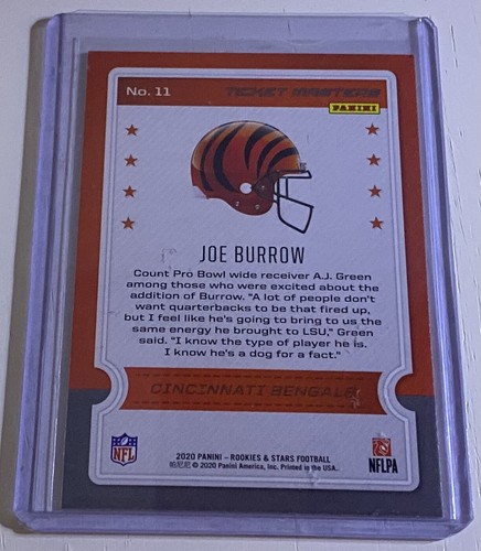 Joe Burrow Tua Tagovailoa 2020 Panini Rookies & Stars Rookie RC Lot (4) RL01 - Bild 6 von 6