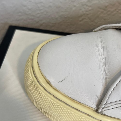 Bally Helvio 107 White Leather Low Casual Sneaker Lace up Men's Size 9.5 D/8.5 E - 第 12/15 張圖片