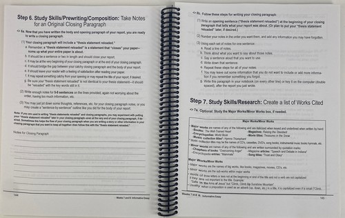 Meaningful Composition 8+ Bridging the Gap First Semester Spiral by Donna Reish - Picture 4 of 4