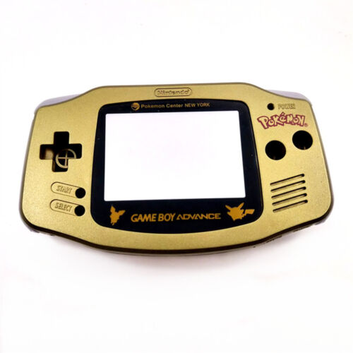 Gold Picachu Edition Housing Shell Case for Game Boy Advance GBA Game Console - Picture 2 of 6
