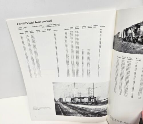 (3) RR Booklets: Powder River Coal, North Western Motive Power, The Colorful CNW - Picture 16 of 21