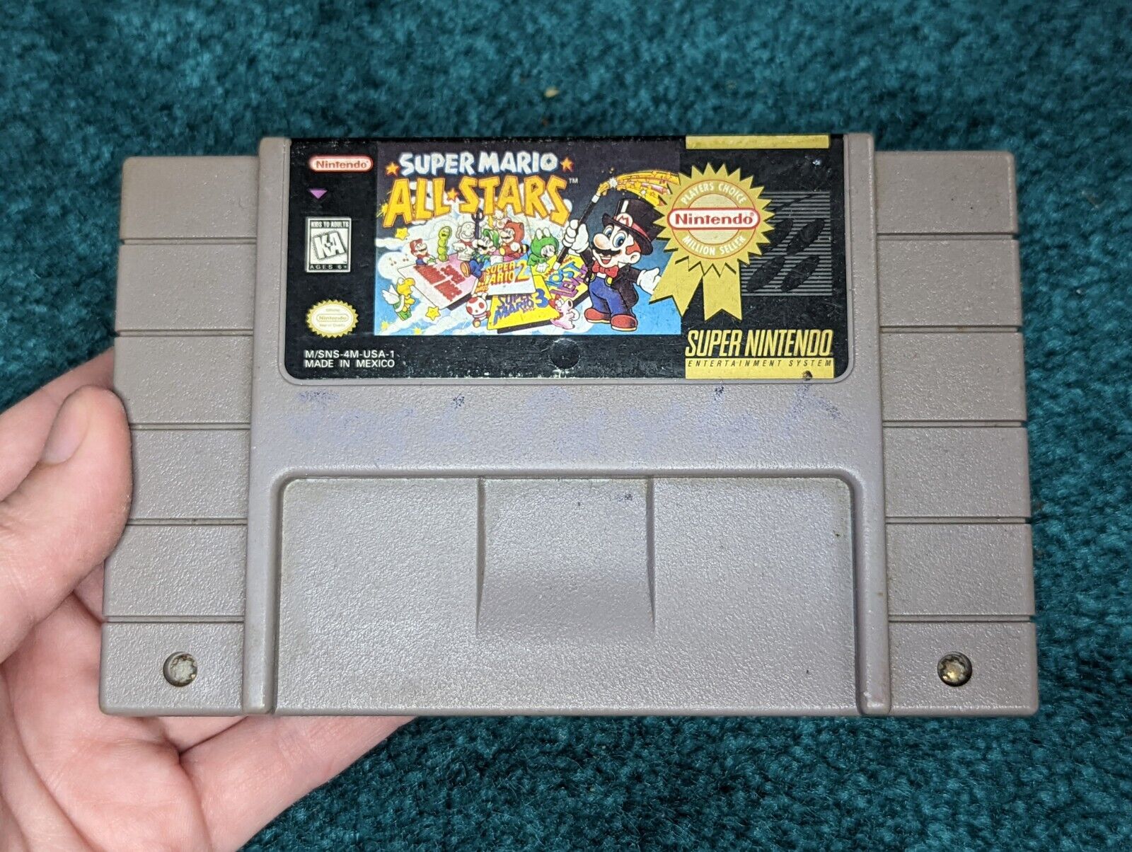 SUPER MARIO ALL STARS (Super Nintendo) 