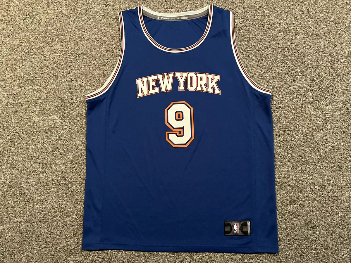 RJ Barrett New York Knicks Signed Blue 2019-20 Statement Swingman Jersey