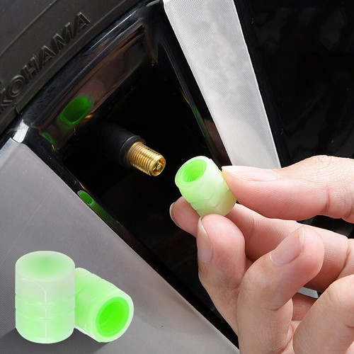 Luminous Tire Valve Cap Car Wheel Hub Glowing Dust-proof Tyre Rim Stem Cove.WG