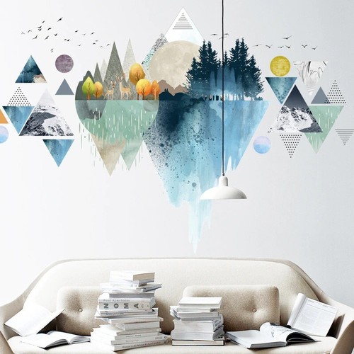 Wall Sticker Animal Nature Decal Vinyl Mural Arts Bedroom Living Room Home Decor - Picture 2 of 5