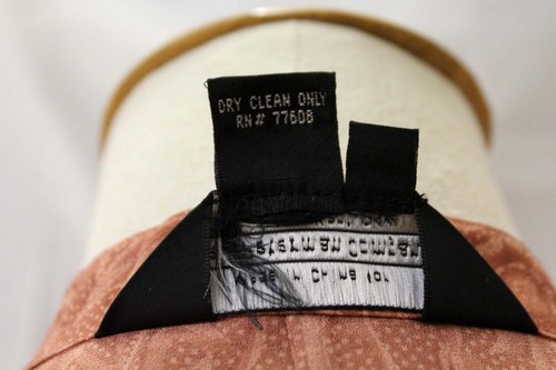 J. Peterman Co. Gr. 4 Blumendruck Erdton 100 % Seide Ärmel MOP Knopfleiste - Bild 13 von 23