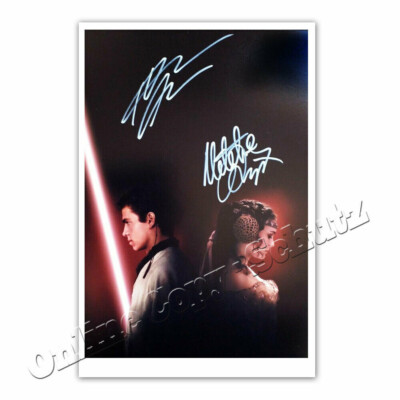 Hayden Christensen & Natalie Dormer in Star Wars ++  Autogrammfoto  