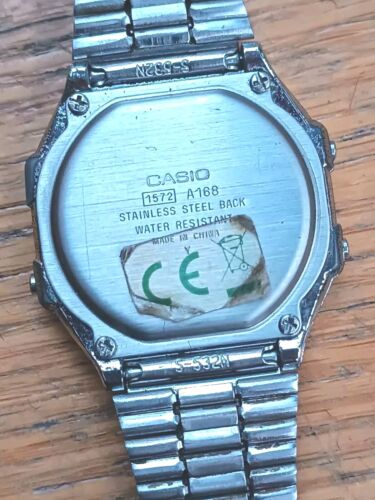 Casio A-168 , 1572,digital mens quartz waterproof sports watch - Picture 2 of 6