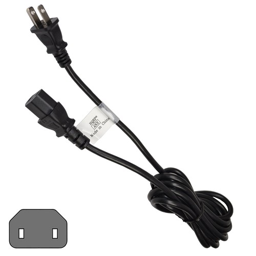 HQRP 10ft AC Power Cord for Sony KDL46VE5 KDL46VL150 KDL46VL160 KDL