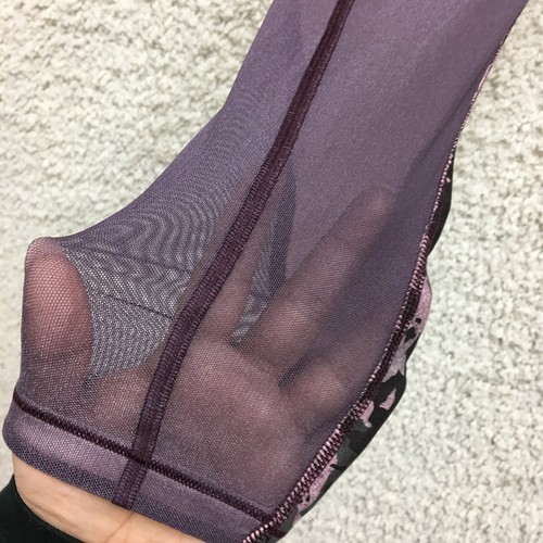 Under Armour Leggings Medium Womens Purple Compression Heatgear Camo Stretch - Picture 6 of 10