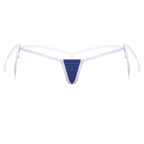 Womens G-String Bottoms Thong Solid Color T-Back Underwear Panties Pool Party - Picture 121 of 178