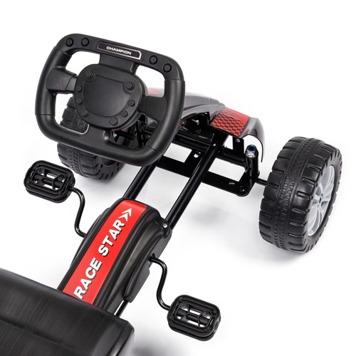 Kinderfahrzeug GOKART Sitz Spielzeug Handbremse Fahrzeug 4 Rädern bis 30kg🏎🏁 - Bild 13 von 13
