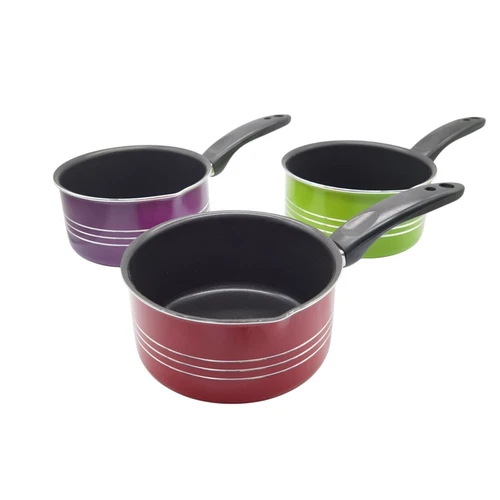 GSW Milano Color Stielkasserolle Ø 16 cm Topf Kochtopf Antihaft beschichtet